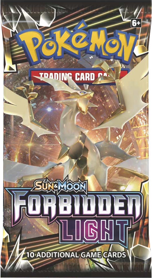 Pokemon Sun & Moon SM6 Forbidden Light Booster Pack -- RANDOM PACK ART